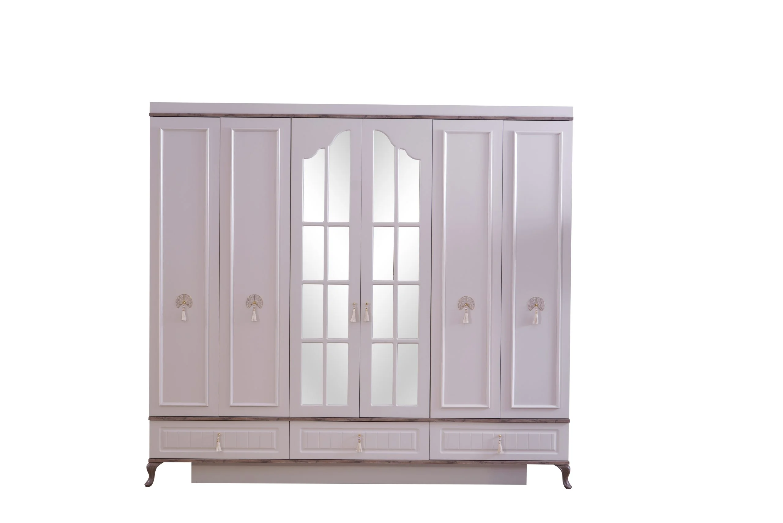 Elegant 6 Kapılı Dolap Hitit Vizon